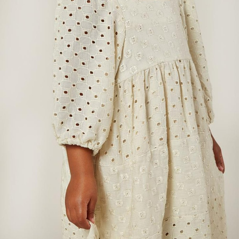 NWT Rylee + Cru Greta Babydoll Eyelet 2-3 Y